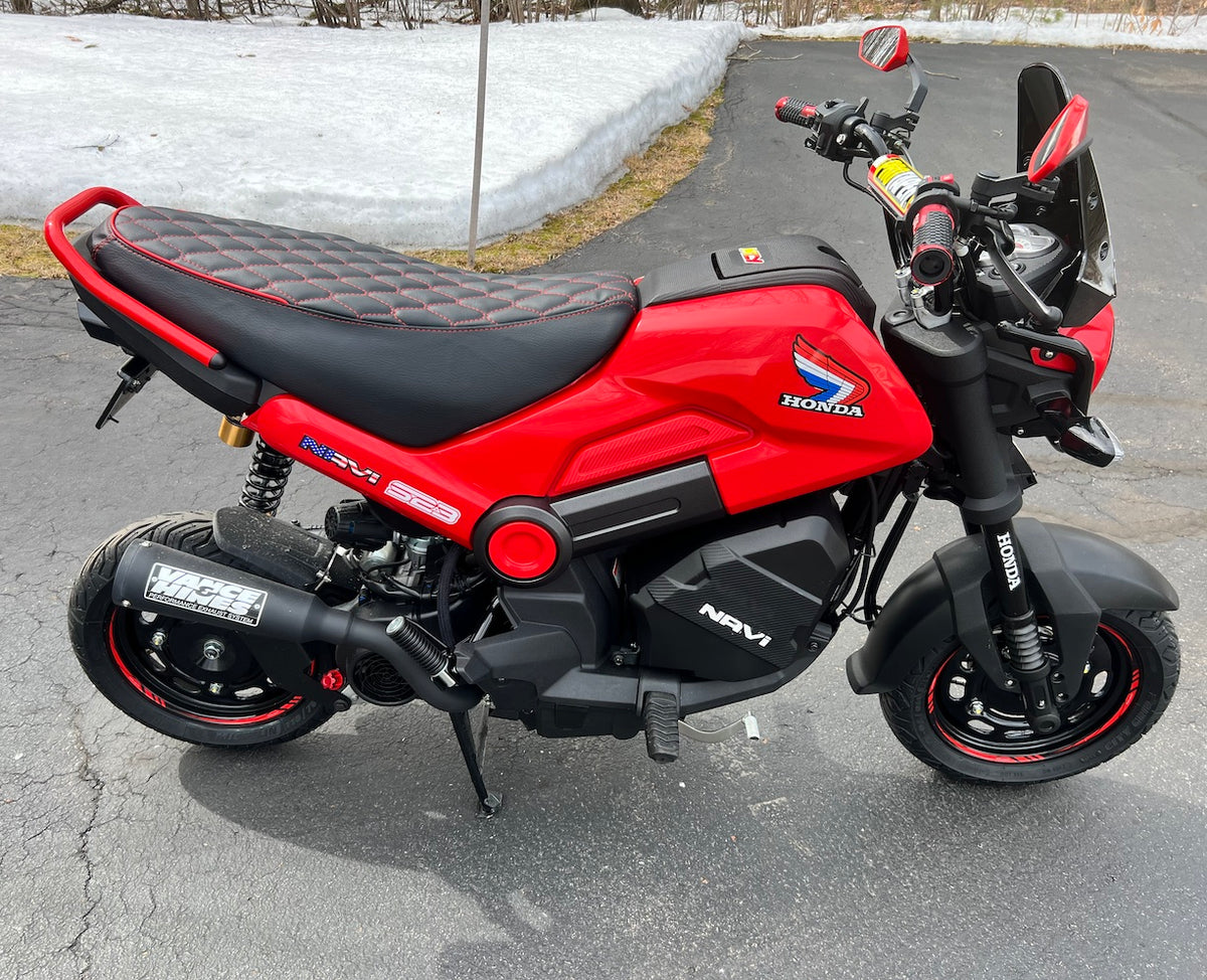 Honda Navi long diamond hexagon seat cover