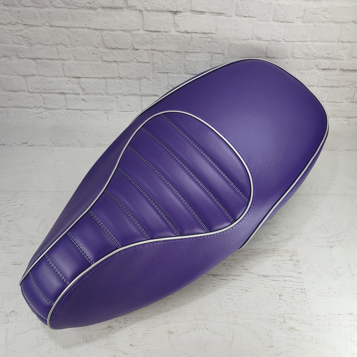 Vespa Sprint / Primavera PURPLE Padded Seat Cover by Cheeky Seats