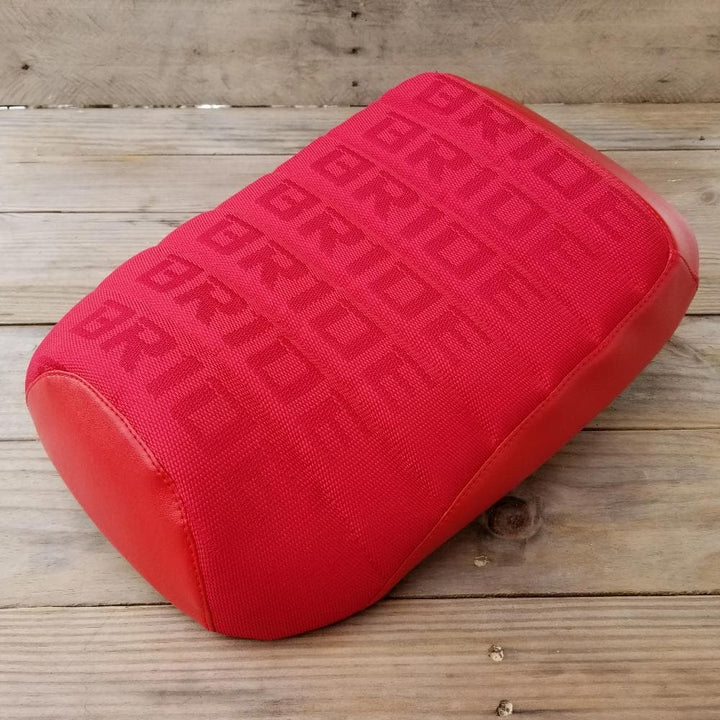 Red BRIDE Seat Cover Padded Honda Ruckus