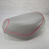 Honda Elite SA50 Gray Seat Cover, handmade Honda Elite SA50 seat cover by Cheeky Seats, featured product view