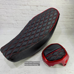 READY TO SHIP! Honda NAVI Diamond Seat Cover with Piping, Padded