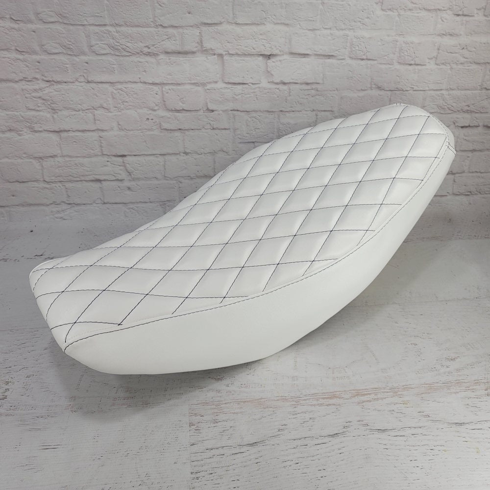 Honda Navi white diamond stitch seat cover