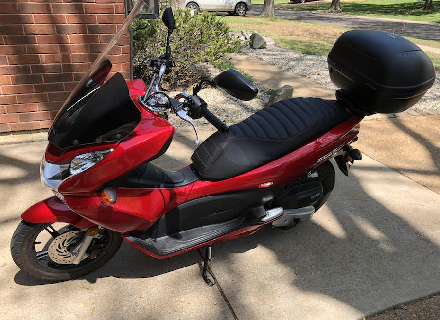 READY TO SHIP! 2010 - 2013 Honda PCX Padded Seat Cover - Lose the Hump!