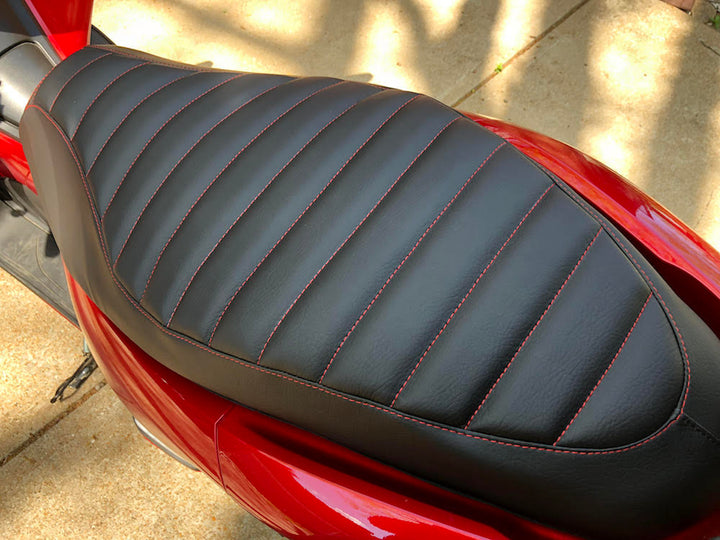 READY TO SHIP! 2010 - 2013 Honda PCX Padded Seat Cover - Lose the Hump!