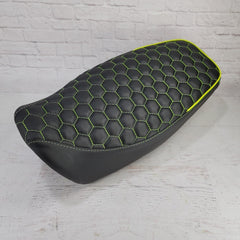 Honda Grom Seat Cover HEXAGON Honeycomb