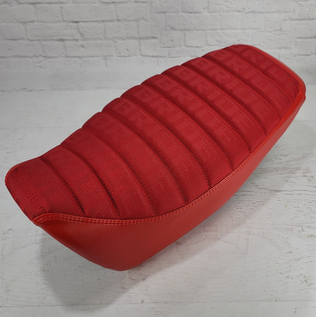 2022 - 2024 RED BRIDE Honda Grom Seat Cover Padded Tuck and Roll MSX125