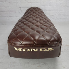 Honda DAX 125 Whiskey Diamond Brown Seat Cover 2024-2026