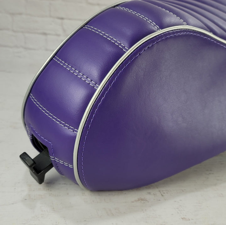 Vespa Sprint / Primavera PURPLE Padded Seat Cover