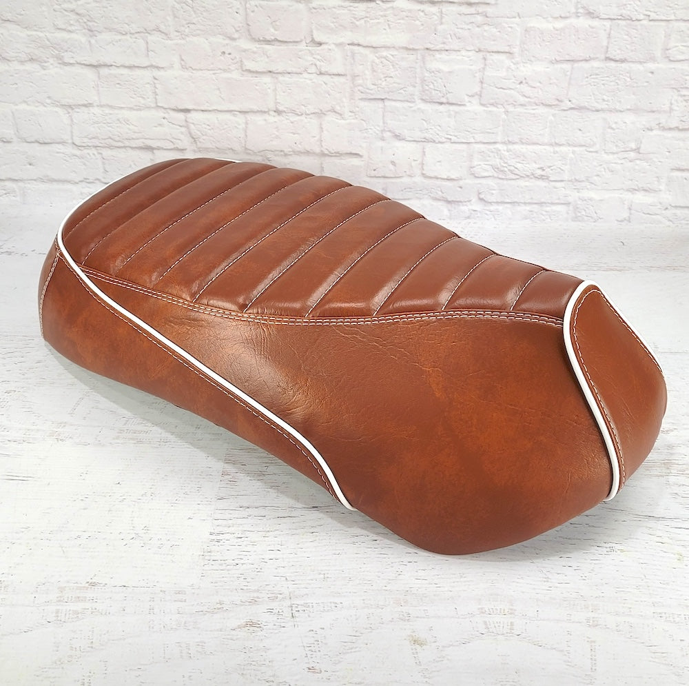 Sym Mio Cognac Brown Seat Cover