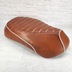 Sym Mio Cognac Brown Seat Cover