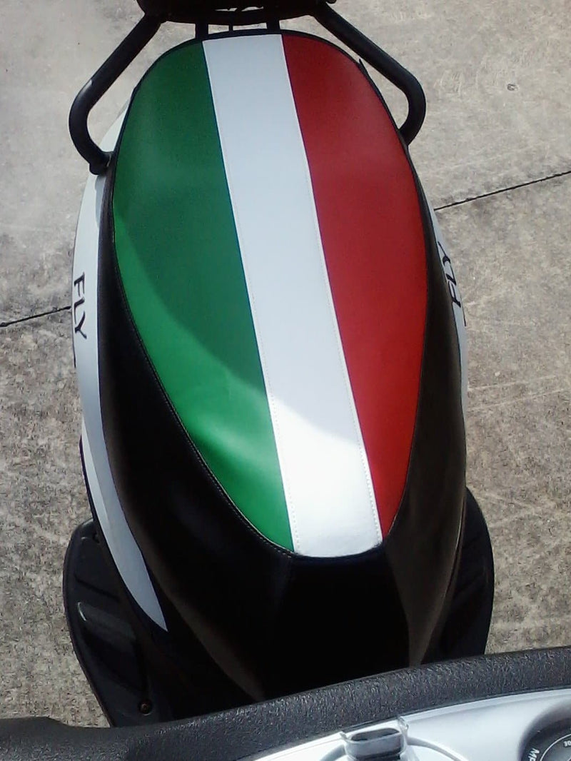 Piaggio Fly Seat Cover 50-150 Italian Flag