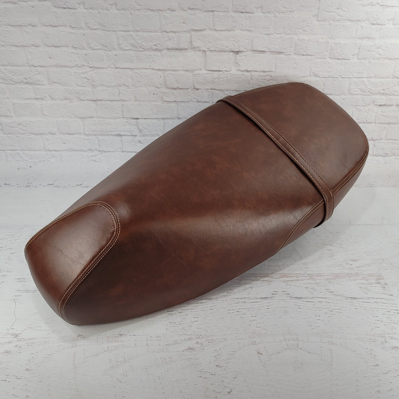 Vespa GT200 Seat Cover distressed whiskey brown