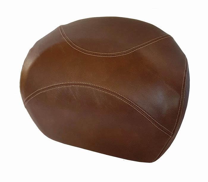 Vespa GT 125 GT 200 Whiskey Brown Seat Cover French Seams