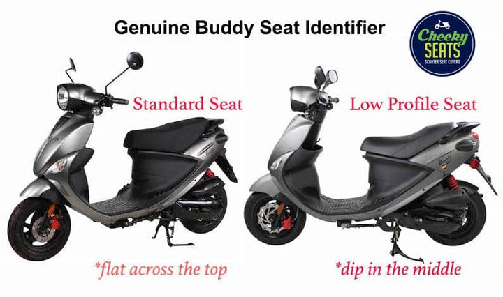 READY TO SHIP! Genuine Buddy Classic Black Seat Cover