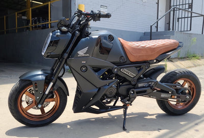 Honda Grom Seat Cover 2013 - 2024 Distressed Chestnut Double Diamond