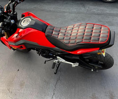 Grom MSX125 Seat Cover Rectangle Grid Honda