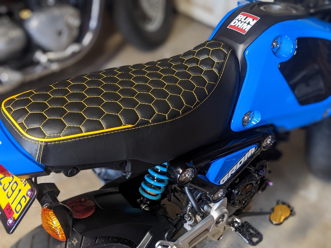 Honda Grom HExagon Seat Cover