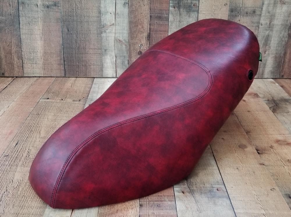 Piaggio Fly 50-150 Oxblood Seat Cover Handmade