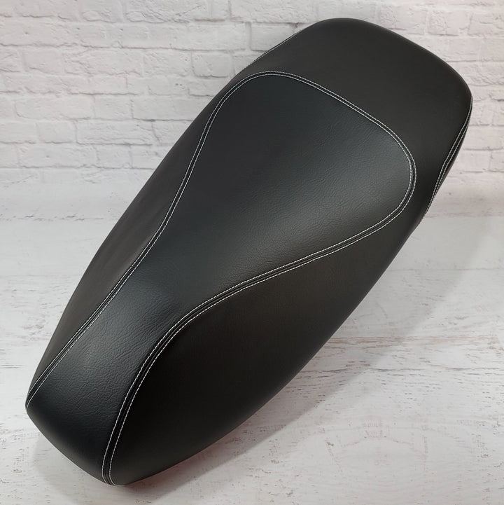 Black Vespa GTS 250/300 Seat Cover, Premium Hand Tailored