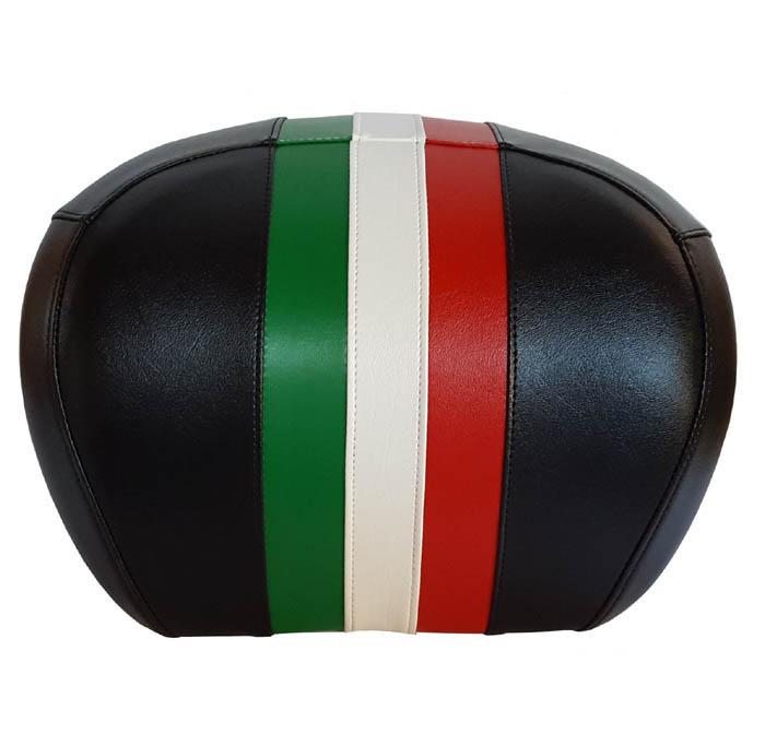 Vespa GT200 Italian stripe backrest pad cover